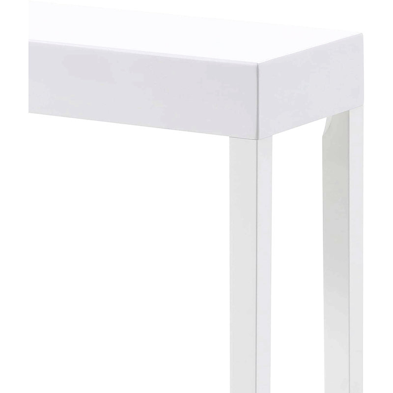 Modern Amy Console Table, Sofa Table, White