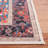 Chesnut Oriental Power Loom Ivory/Red Area Rug-1603547617
