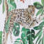 Tabouret de jardin en céramique 13 po x 13 po x 18 po, table d'appoint Jungle
