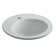 Brookline Circular Drop-In Bathroom Sink with Overflow
