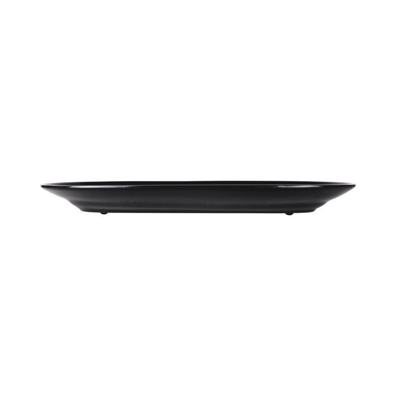 Elite Global Solutions Melamine Platter, Black