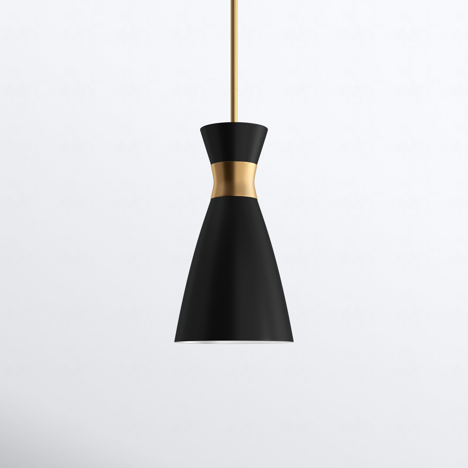 Agata Single Light Metal Dimmable Pendant