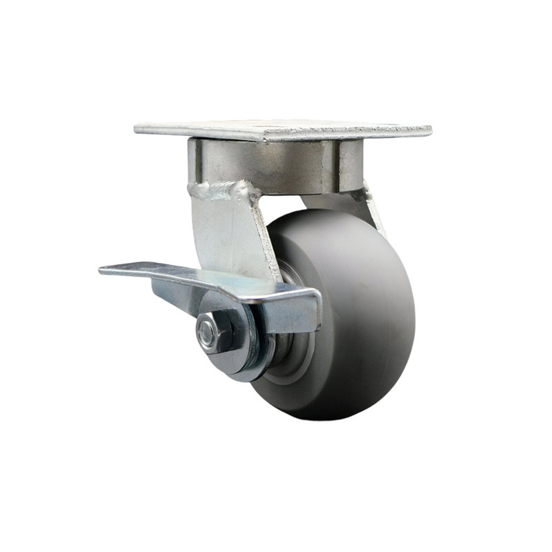 Kingpinless Thermoplastic Swivel Caster