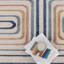 Deran Pulse Geo Cream/Multi Area Rug-541015497