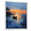 Coucher de soleil bleu au coucher de soleil II - art mural coucher de soleil côtier