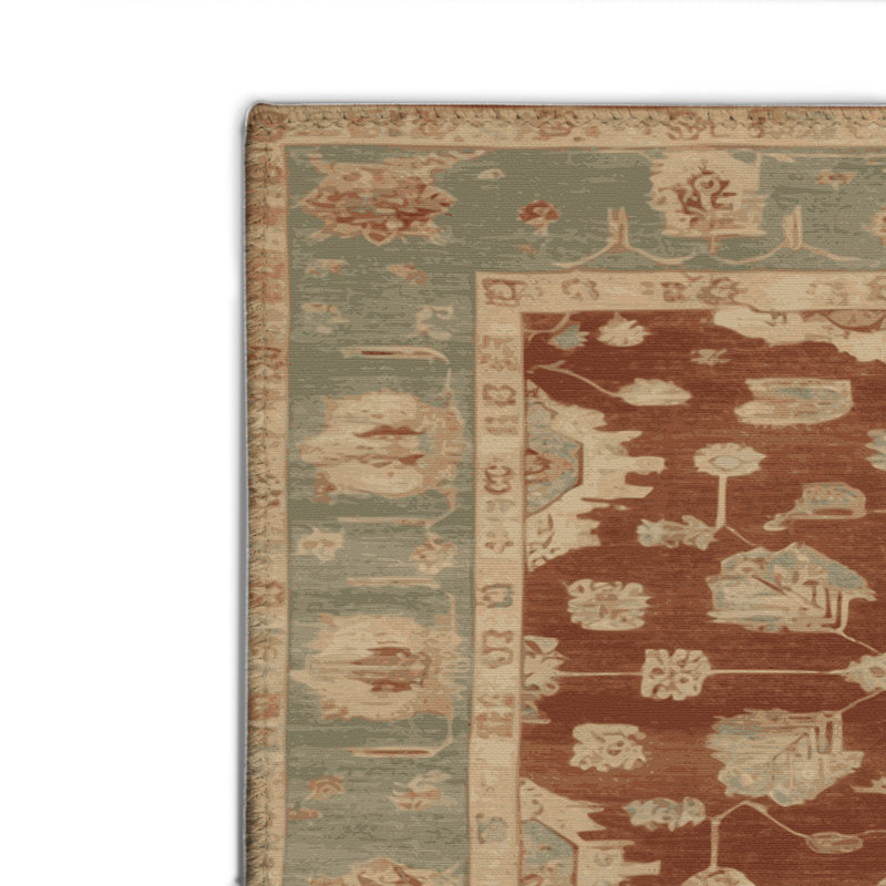 Tapis d'intérieur et d'extérieur surteint beige, Rectangulaire 2 pi x 3 pi