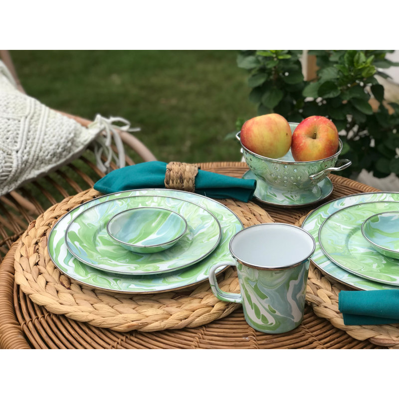 Set of 4 Modern Monet Latte Mugs