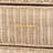 Camodeca Japandi Sun-Bleached Braided Rattan 6-Drawer Dresser