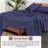 100% Cotton Sheets Sets Soft Crispy Percale Cooling Sheets 16 Inch Deep Pocket Bed Sheets-89466701-74938503
