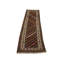Tapis de couloir en laine rouge 2 pi 8 po x 9 pi 10 po one-of-a-kind noué à la main new age antoinio tapis décoratif