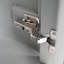 Meuble-lavabo de salle de bain avec lavabo, porte à fermeture douce, support de rangement, tablette ouverte-1103494313