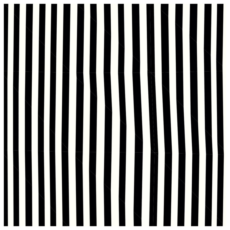 Jeté en molleton Stripes - Jeté à motif pour canapés ou lits, L 60 po x l 51 po, Black/White Striped