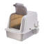 Polyethylene Plastic Litter Box with Scoop
