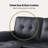 Ashwath Sleeper Sectional Sofa with Reversible Storage Chaise Black Vegan Leather 84 Inches-85110512
