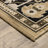 Kuester Vintage Traditional Tan/ Charcoal Wool Blend Area Rug-743091826