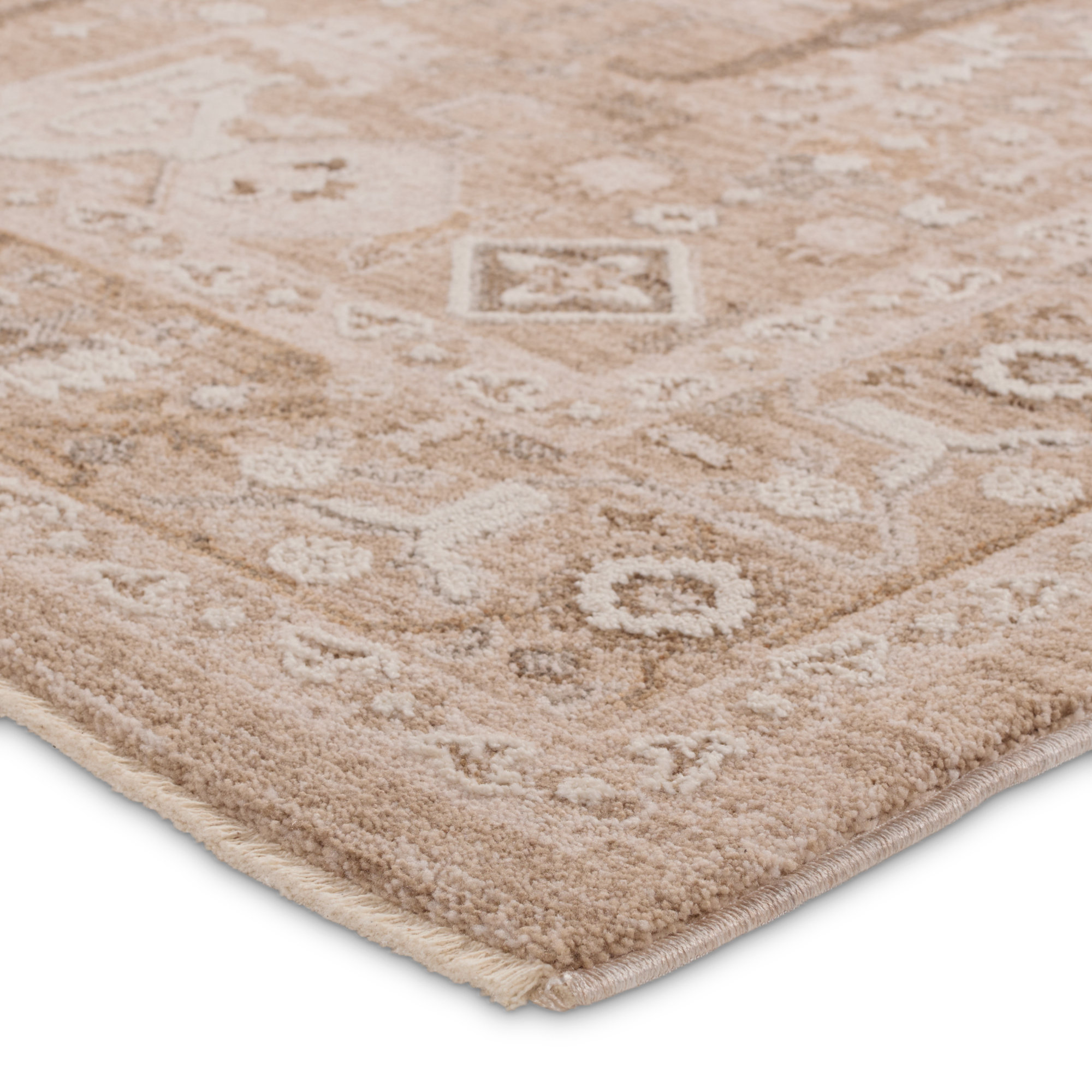 Kerin Beige/Cream Rug, Rectangle 9' x 12'
