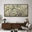 «Tropical Palm Green Banana Leaf Plant Floral Botanical», reproduction sur toile-98042512-111375992