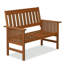 Arianna Solid Wood Outdoor Bench