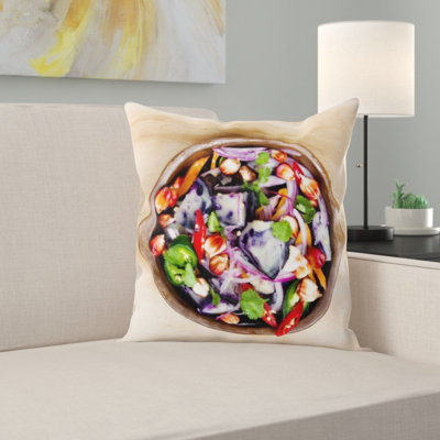 Coussin décoratif à salade