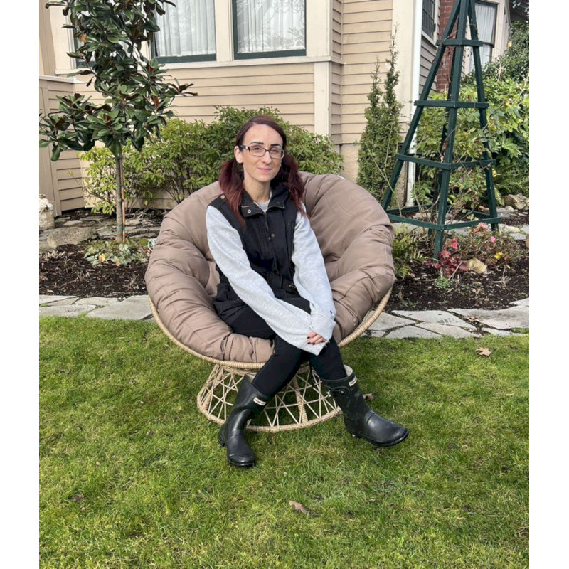 Conyu Upholstered Swivel Accent Chair