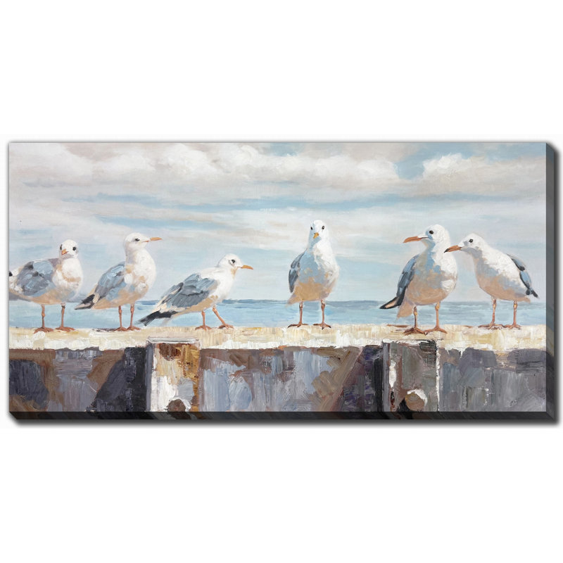 Art mural sur toile Pier Society