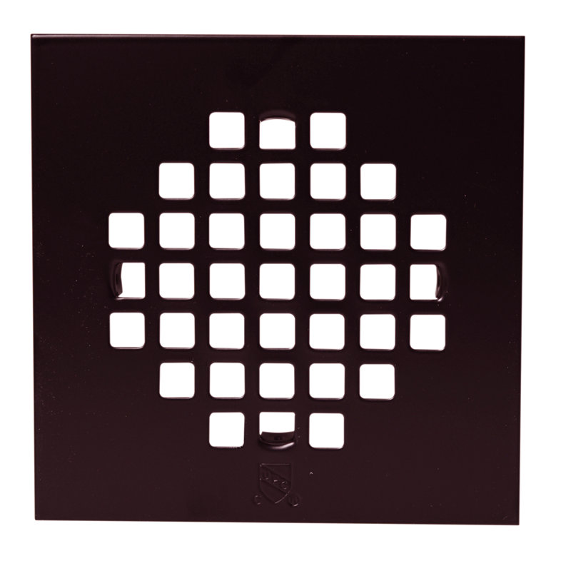 4.25'' Oil Rubbed Bronze Square Drain Cover