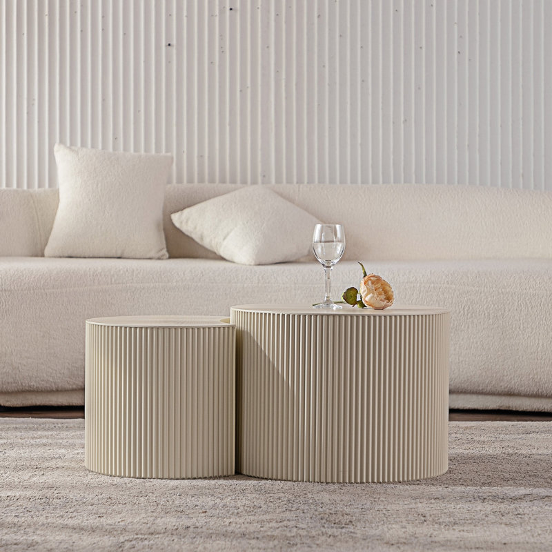 Table basse ronde