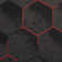  Kaleidoscope Octagon Non-slip Desk Chair Mat
