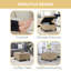 Repose-pieds capitonné avec rangement Dekayden-98693123