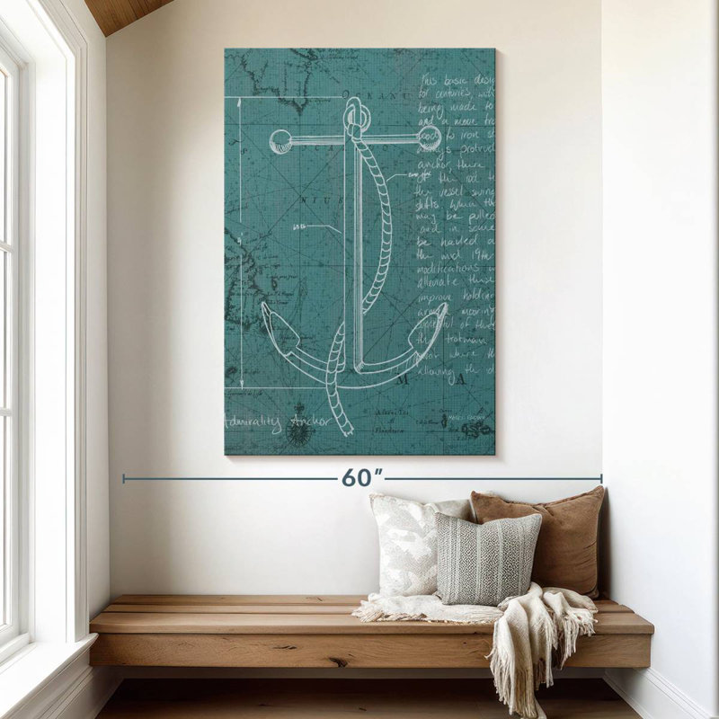 Coastal blueprint ii Aletra, H 51 po x l 34 po