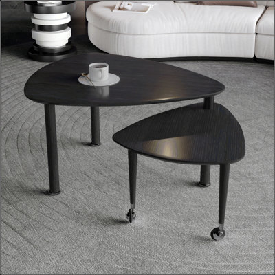 Table basse rotative moderne 360 degrés pour le salon