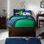 Lit plateforme en bois massif avec pied de lit et lit gigogne Concorde-460099016-460099018