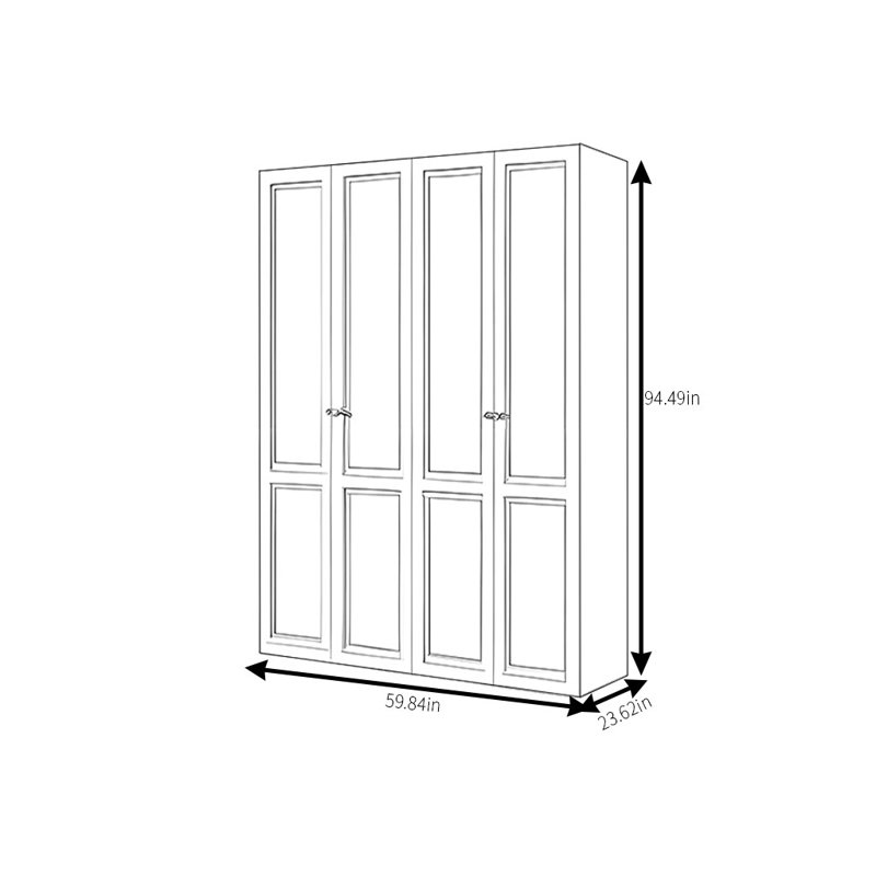Kinnard, 94" H x 60" W x 24" D