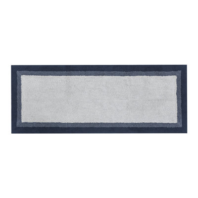 Tapis de bain en coton touffeté