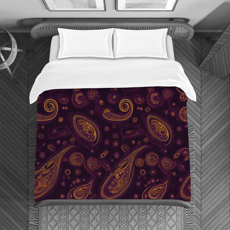 Machine Printed Duvet Cover, Twin Duvet Cover