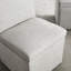 Chaises pivotantes rembourrées avec option de rangement supplémentaire - Revêtement en velours, coussin de siège épais, structure en bois cachée moderne facile à déplacer,