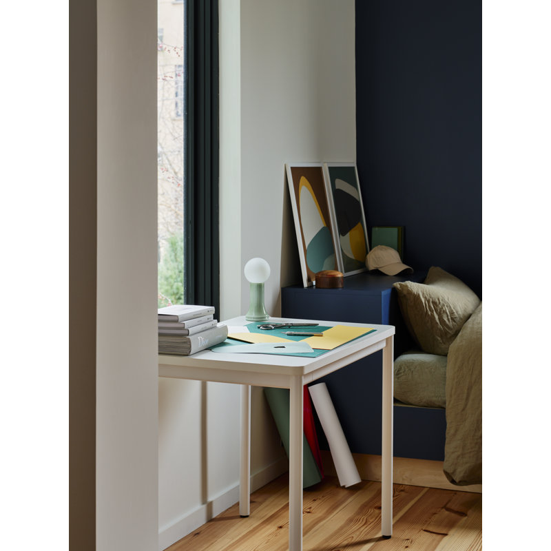 Daily Desk, 28.5" H x 36" W x 24" D, White, White