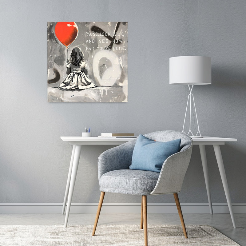 Contemporary Art Contemporary Wall Art by Suzan Habib - Wrapped Canvas Print, 60.96cm H x 60.96cm W