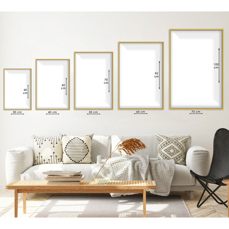 Peinture décorative en verre trempé, H 35,4 po x l 23,6 po