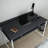 Alma Desk Metal Base Writing Desk-1896132565