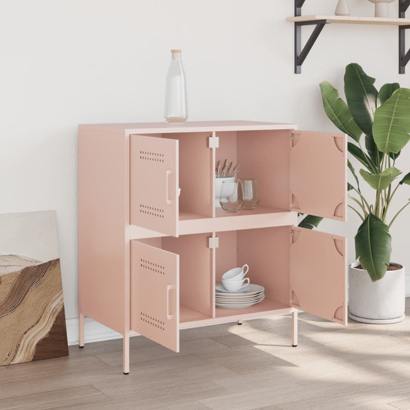 Alfo 68cm Sideboard, Pink