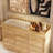 59.9'' W 100% Solid Wood 12-Drawer Changing Table Dresser