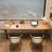 Brown Rectangular Solid Wood desks-107288405