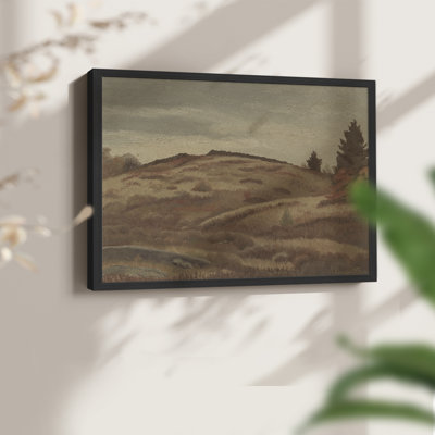 Paysages rétro-DLxxx - reproduction encadrée - réversible