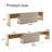 Modern Home Office Desk Extendable 2 Person Computer Desk Up To 144'' With 6 Storage Drawers-538638302