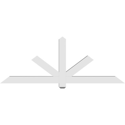 Support de pignon en PVC de qualité architecturale Kennewick