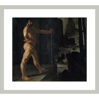 «Apothéose de Delacroix» par Paul Cézanne, impression giclée encadrée