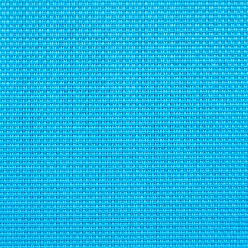Chaises de patio empilables toutes saisons, tissu en textilène durable avec accoudoirs, structure en métal robuste, chaises de salle à manger ergonomiques à séchage rapide pour l'extérieur pour la cour et la piscine (bleu ciel, 6 pièces)