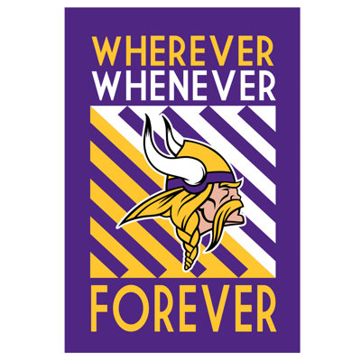 Double Sided 18'' H x 12.5'' W Polyester Garden Flag