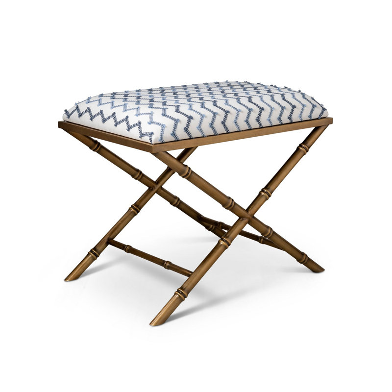 Lauderdale Mozzi Bench, Brass